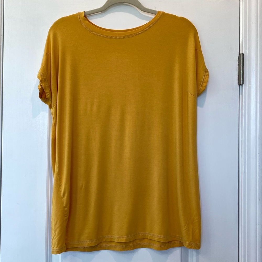 Piko cap sleeve top top 95% bamboo